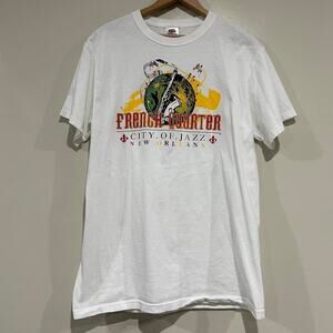New Orleans City Of Jazz French Quarter Tee Shirt